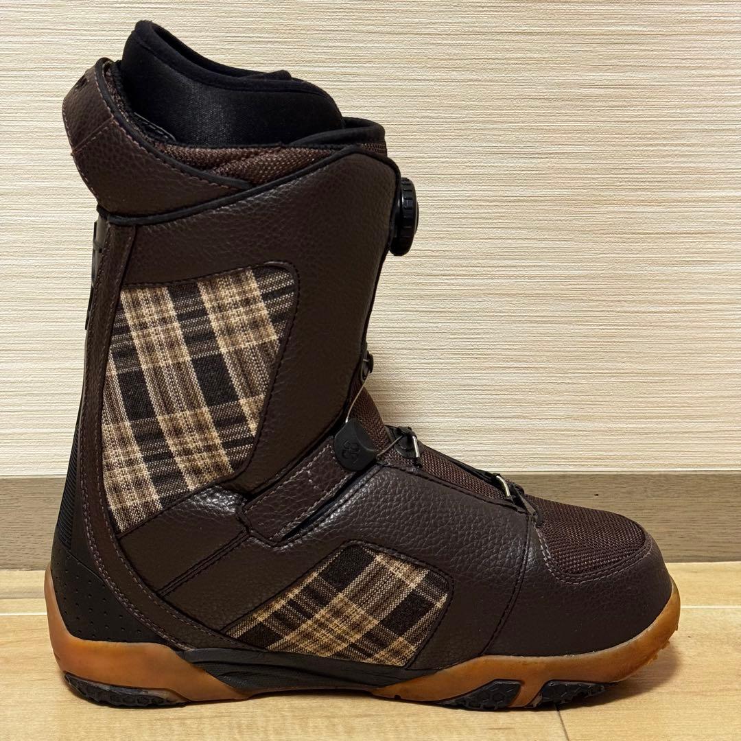 FLOW RIVAL スノーボード ブーツ BOA チェック柄 27.0cm