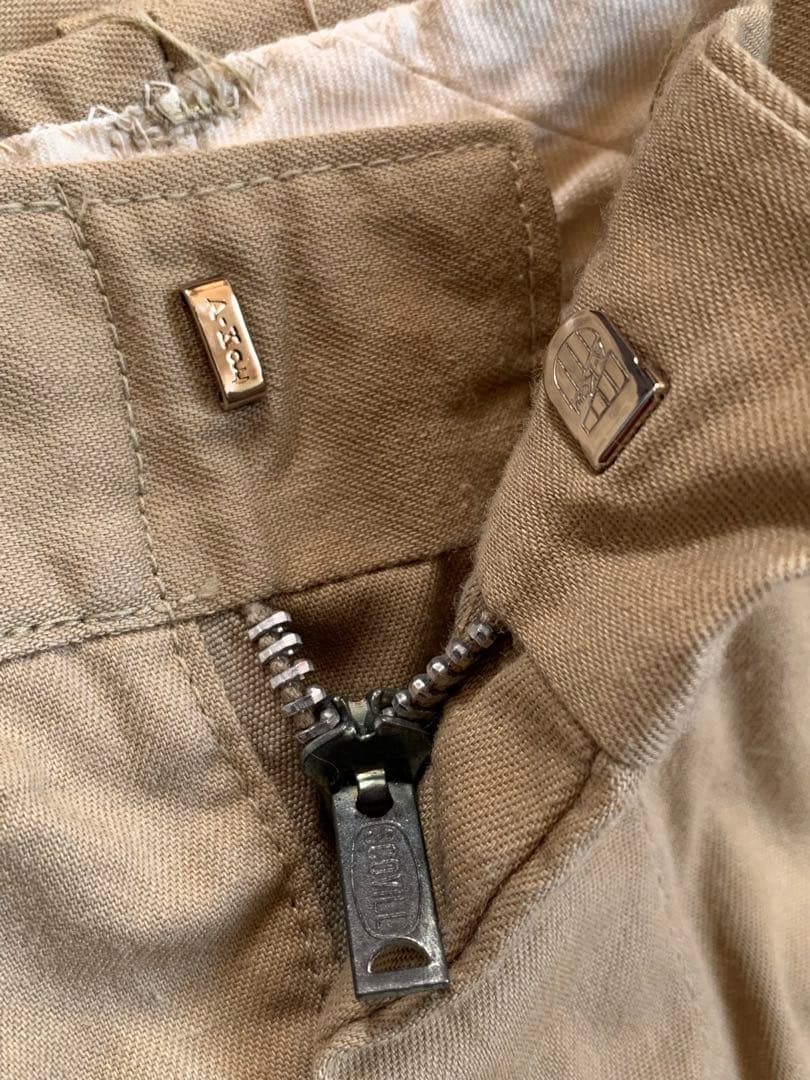 希少 USA ヴィンテージ 米軍 チノパン スコービルZIP U.S.ARMY