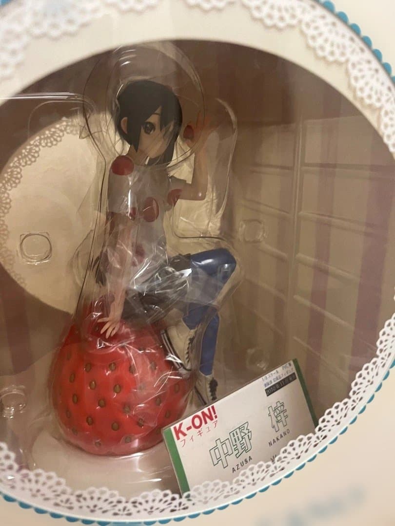 京アニ限定 けいおん!! 1/8 フィギュア 中野梓 あずにゃん 蟻澪 おまけ付