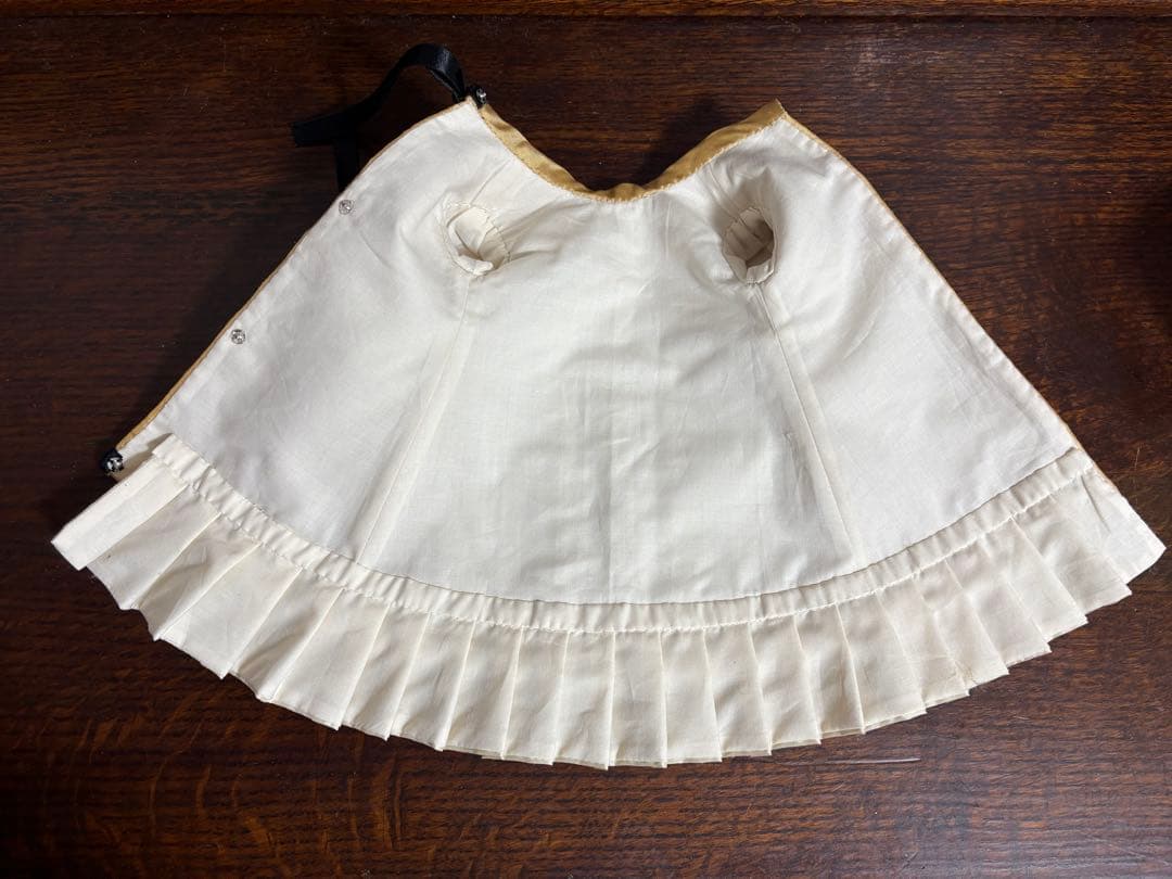 アンティークドール ビスクドール ドレス ボネ シルク レース