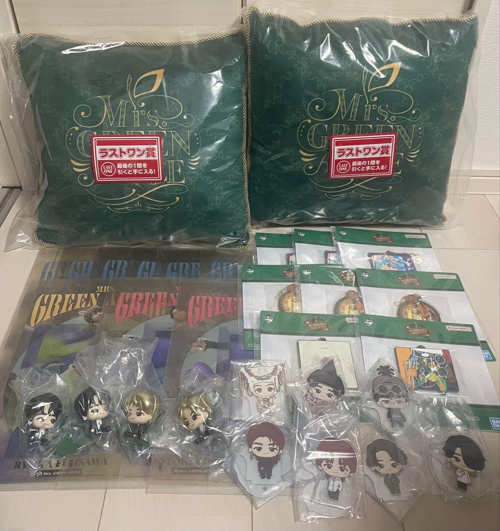 Mrs. GREEN APPLE 一番くじC賞・D賞・E賞F賞・G賞・ラストワン