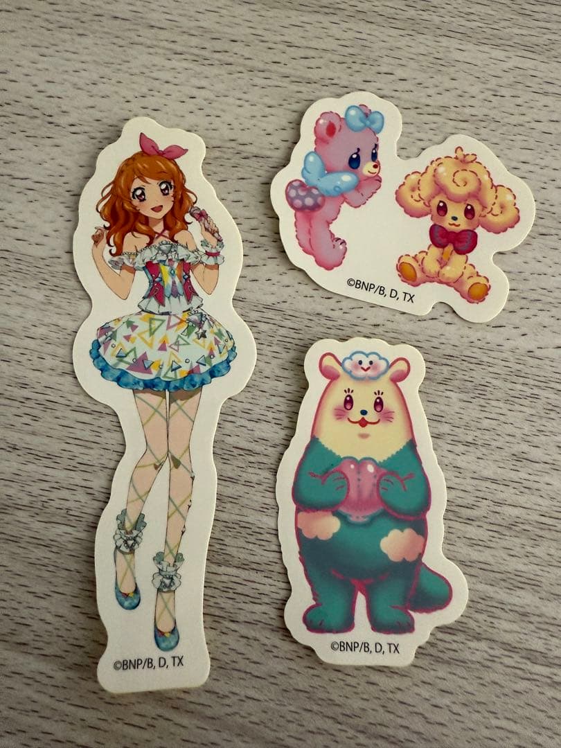 アイカツ/ステッカー/星宮いちご/大空あかり