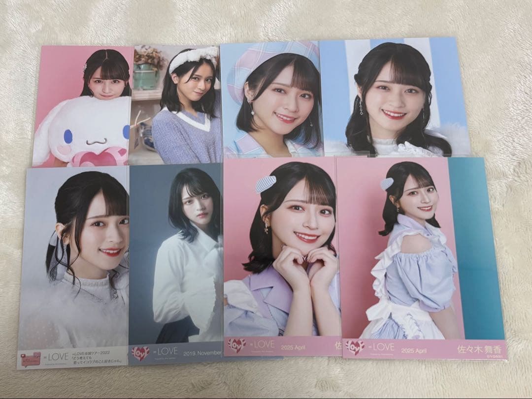 りちゃん　イコラブ佐々木舞香　生写真アクスタまとめ売り