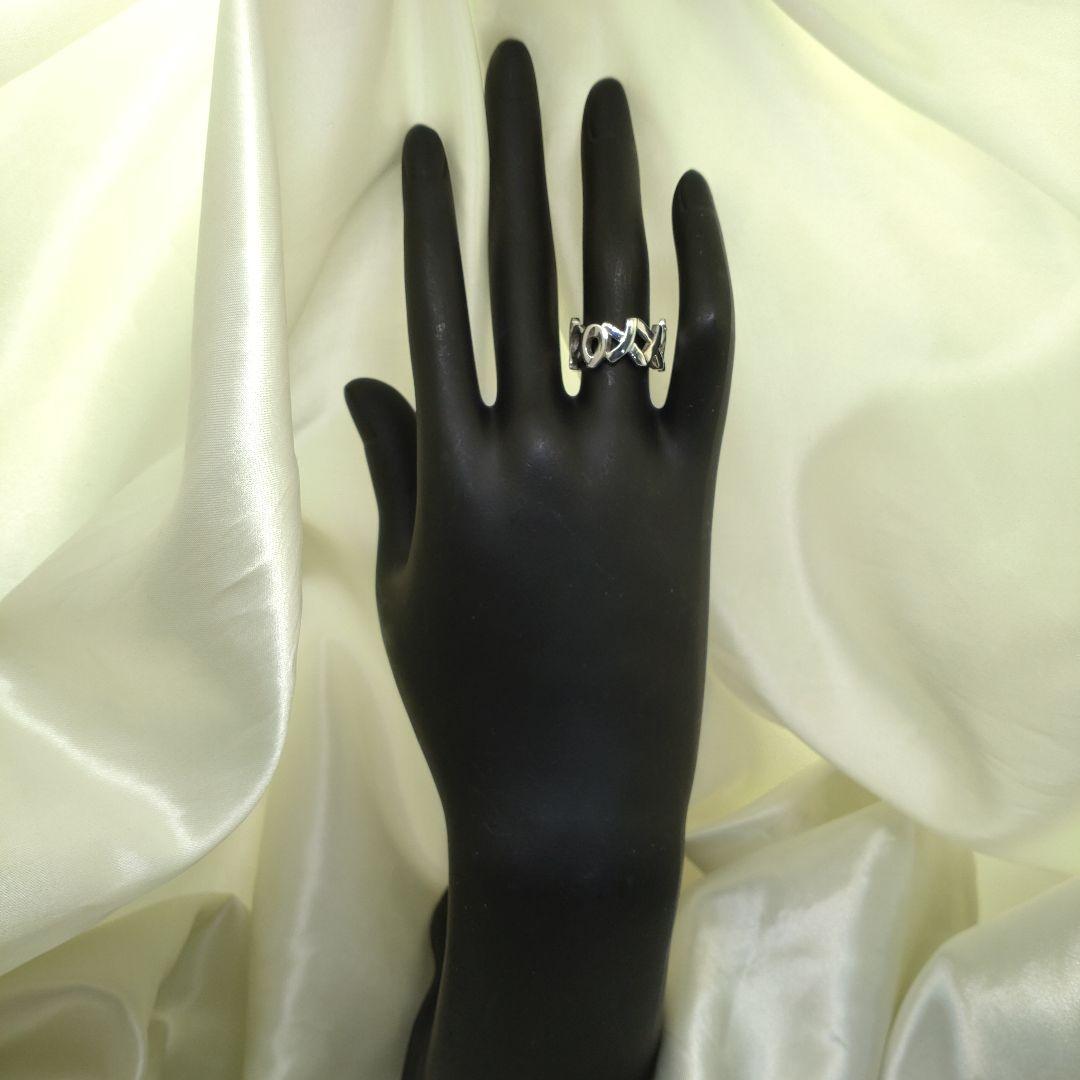 TIFFANY＆Co.ラブ＆キス　シルバーリングSV925 11.5号