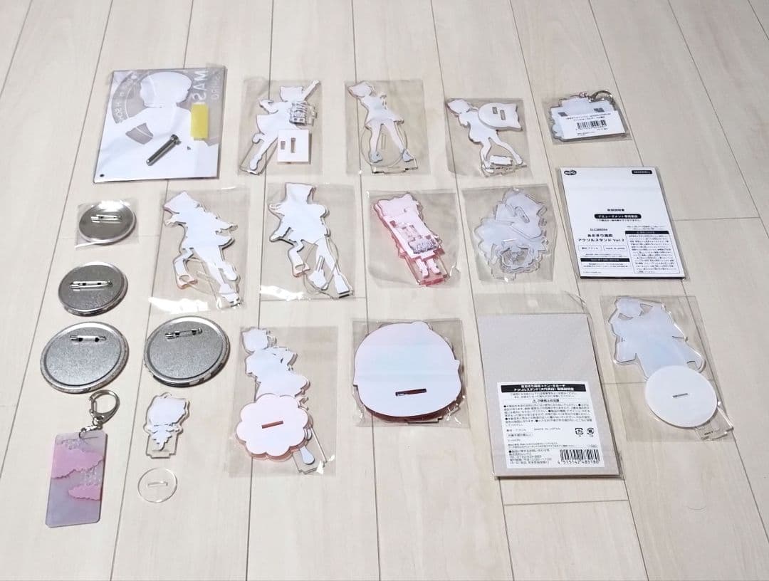 あおぎり高校　大代真白　アクスタ　キーホルダー　缶バッジ　20個セット