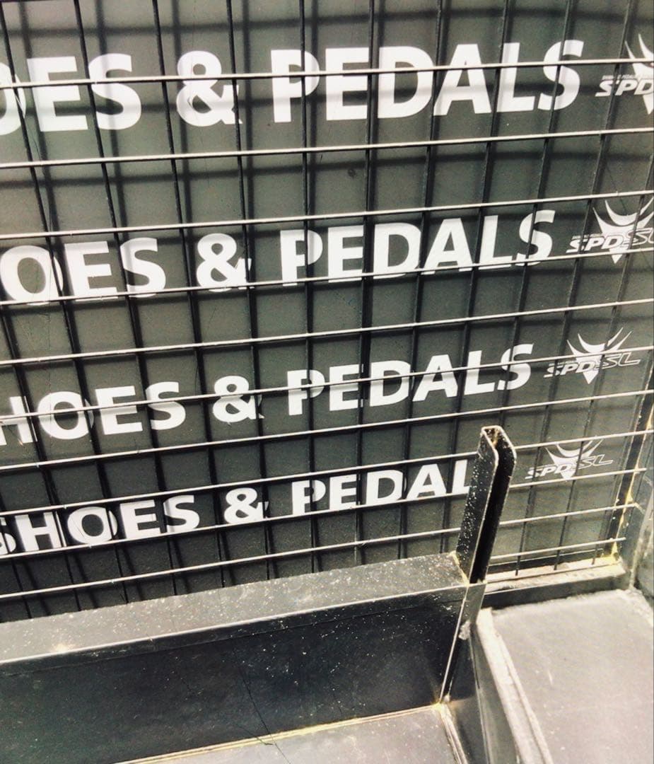 販促非売品 SHIMANO 電飾つき ネットラック 棚什器 ディスプレイスタンド