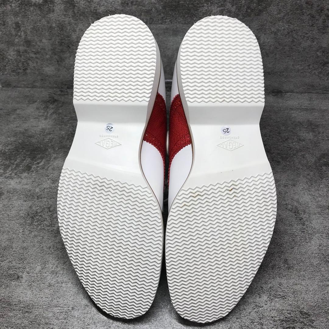 【未使用】　REGAL サドルシューズ　レザー　763R 25 バイカラー