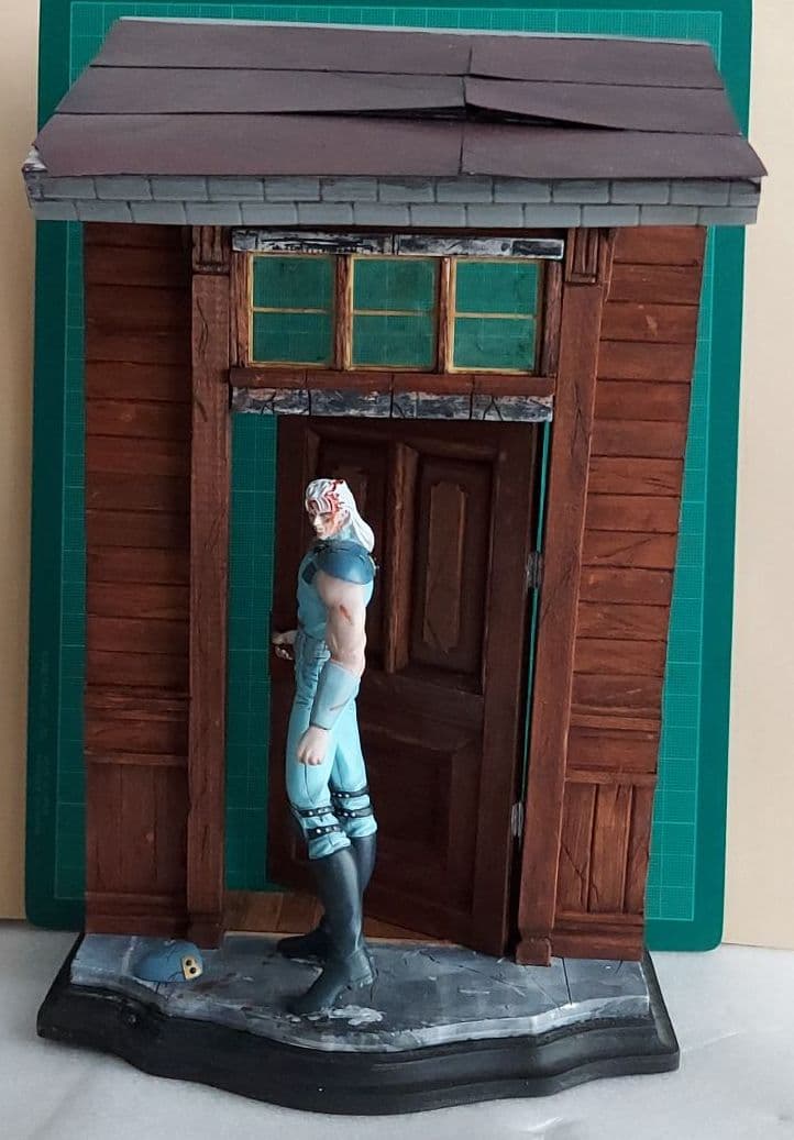 年明けセール！北斗の拳　ガレージキット　南斗水鳥拳レイ　ジオラマ