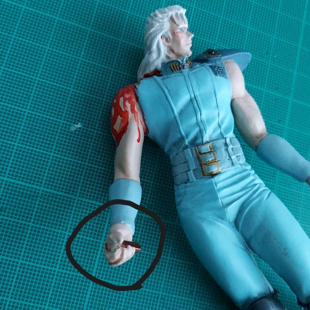 年明けセール！北斗の拳　ガレージキット　南斗水鳥拳レイ　ジオラマ