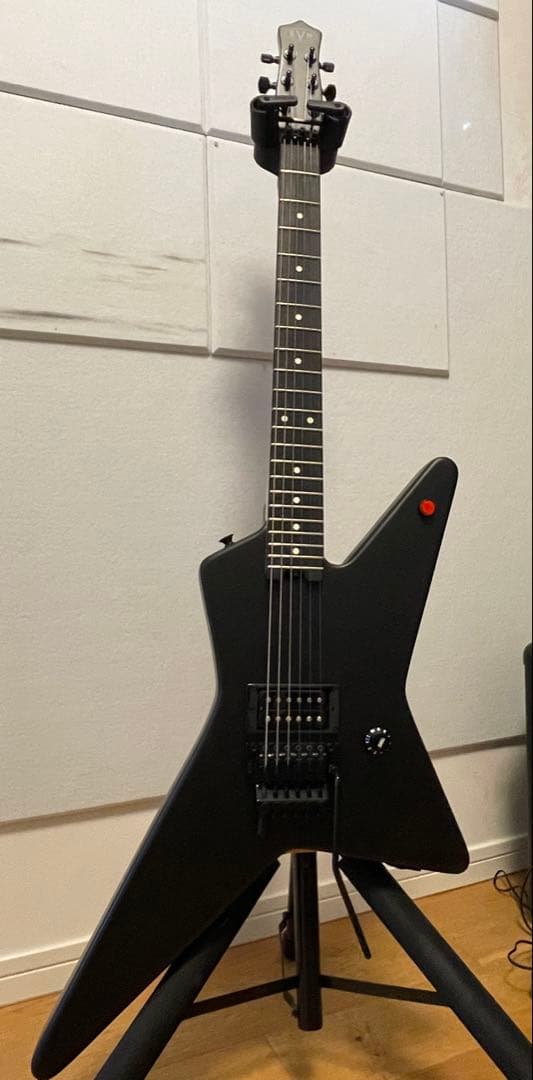美品 EVH Star Black フロイドローズ／キルスイッチ付