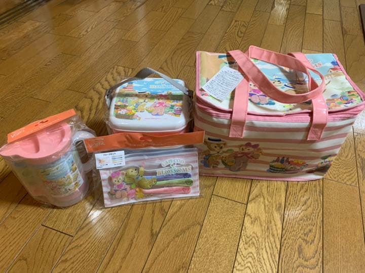 ダッフィー シェリーメイ　スプリングヴォヤッジ ピクニックセット