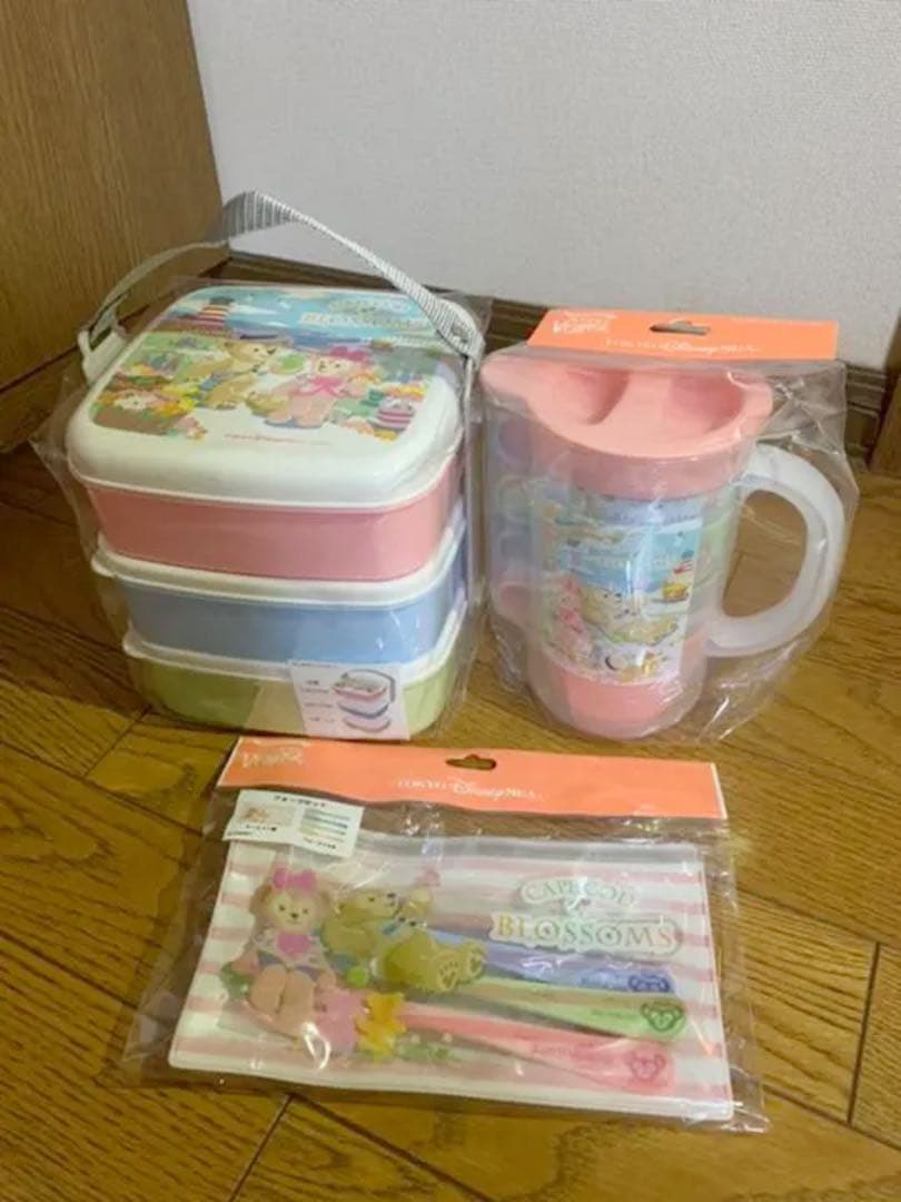 ダッフィー シェリーメイ　スプリングヴォヤッジ ピクニックセット