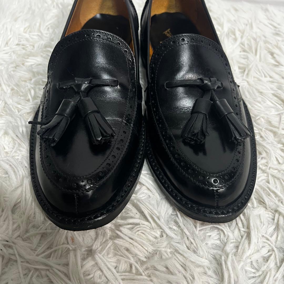 【美品】REGAL リーガル　タッセルローファー　メダリオン　24.5 ブラック
