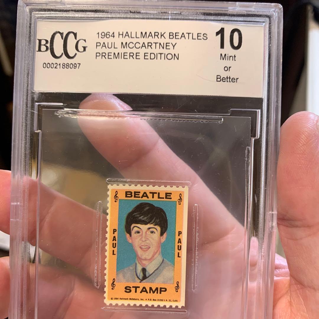BCCG プルーフ品 ビートルズ 切手風5件