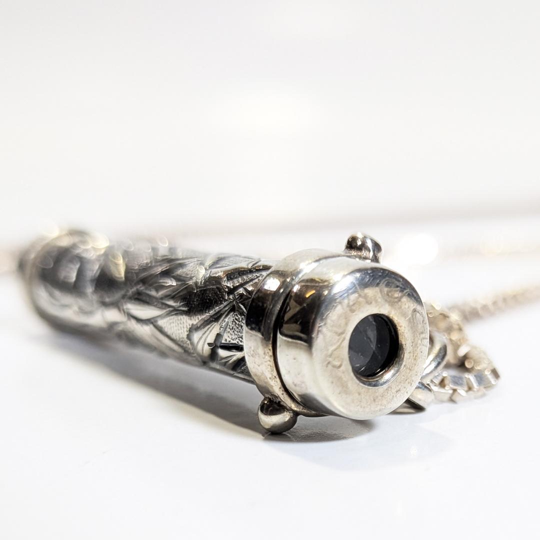 【残り1本　再販無し】万華鏡ペンダント ケビン＆デボラヒーリー シルバー925