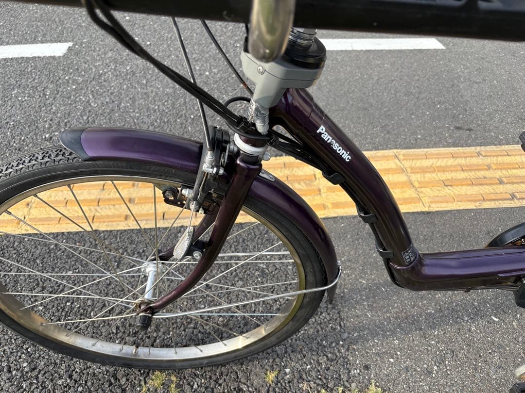 中古Panasonic電動アシスト自転車　8.9Ah4点灯　大阪