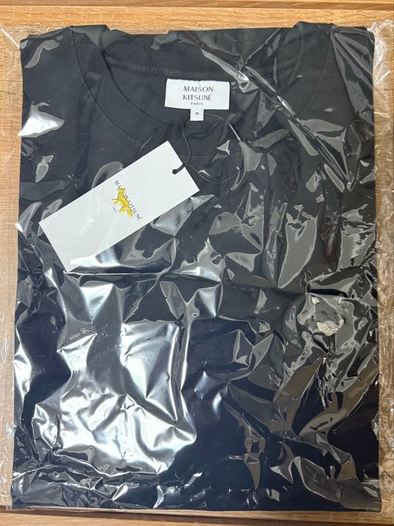 【新品】メゾンキツネ フォックスヘッド コンフォート Tシャツ ブラック M