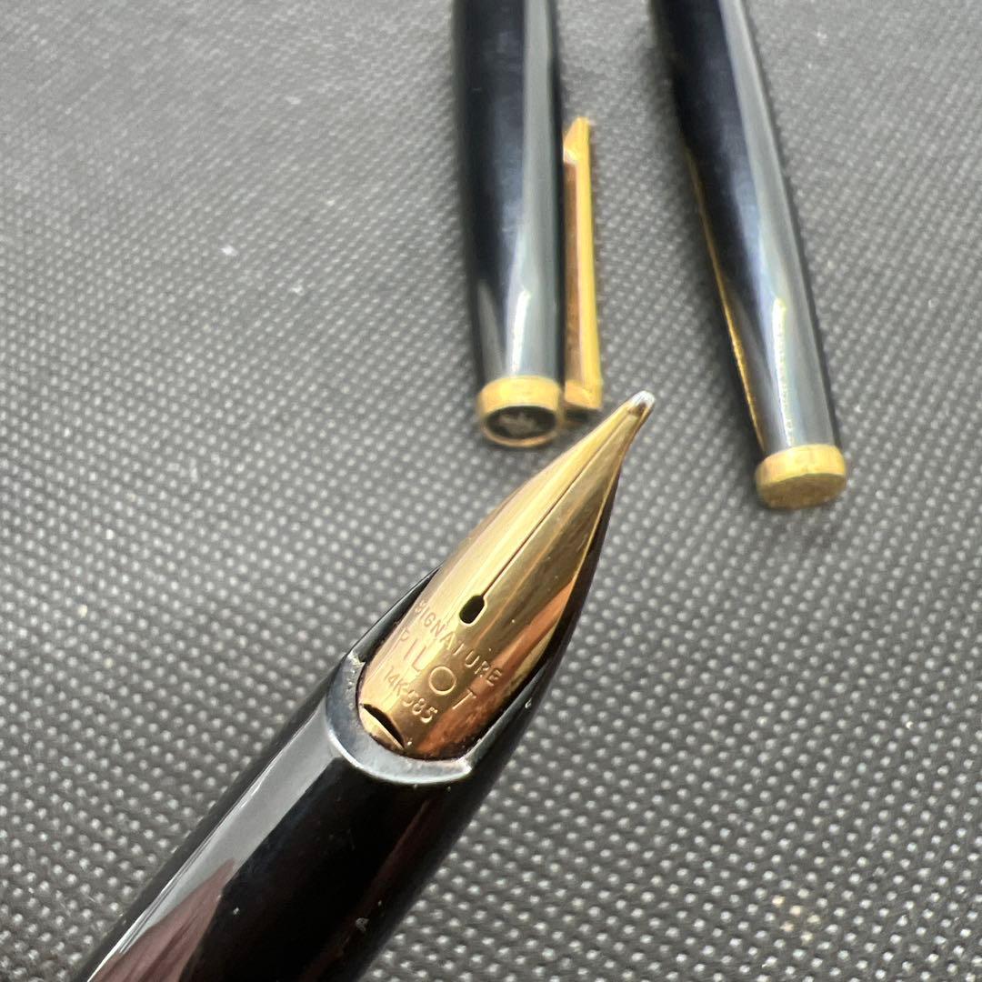 パイロット14金万年筆 signa ture 14k-585 No.51