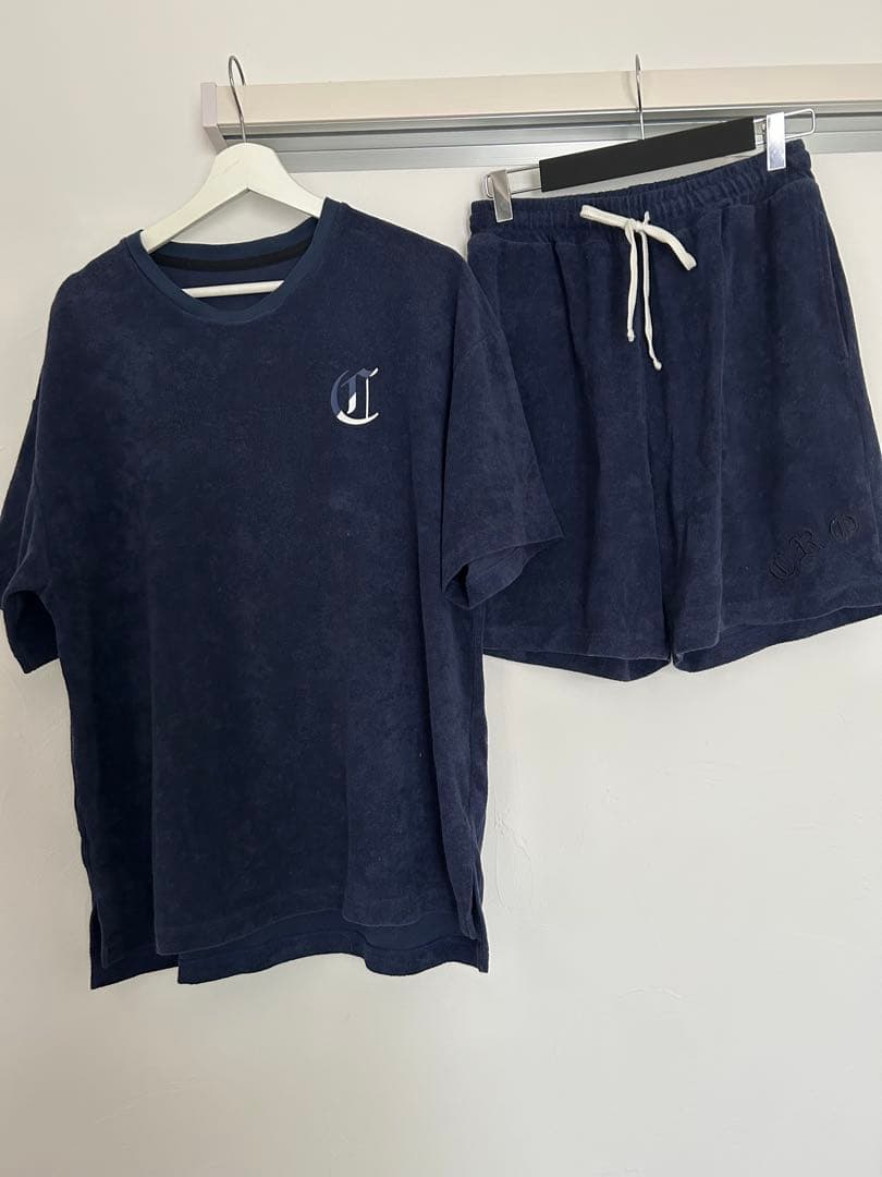CRONOS パイル地Tシャツ ショーツセットアップ
