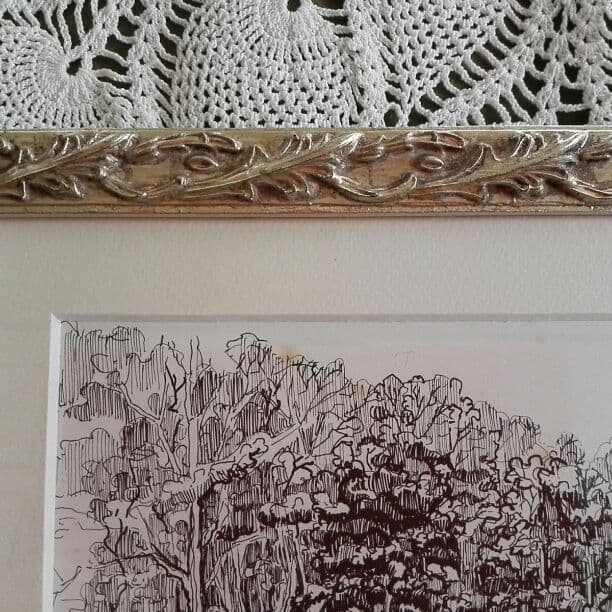 ペン(？)画　お値下げしました❗❗