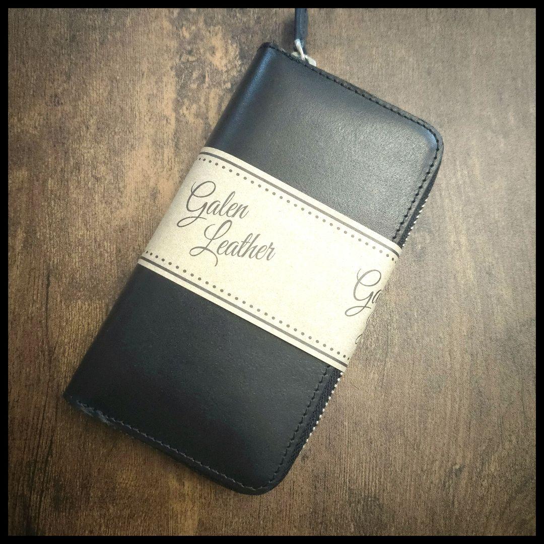 ガレンレザー　ブラック　3本差し+カードスロット