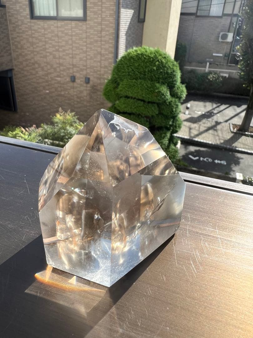 レムリアンシードバイーア産天然色シトリン・ポリッシュポイント！ダウクリスタル！！