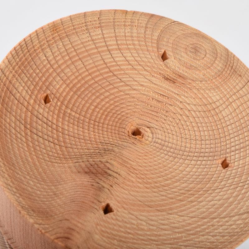 仏教美術　木彫　東大寺古材　百萬塔　在銘　共箱　V　8776