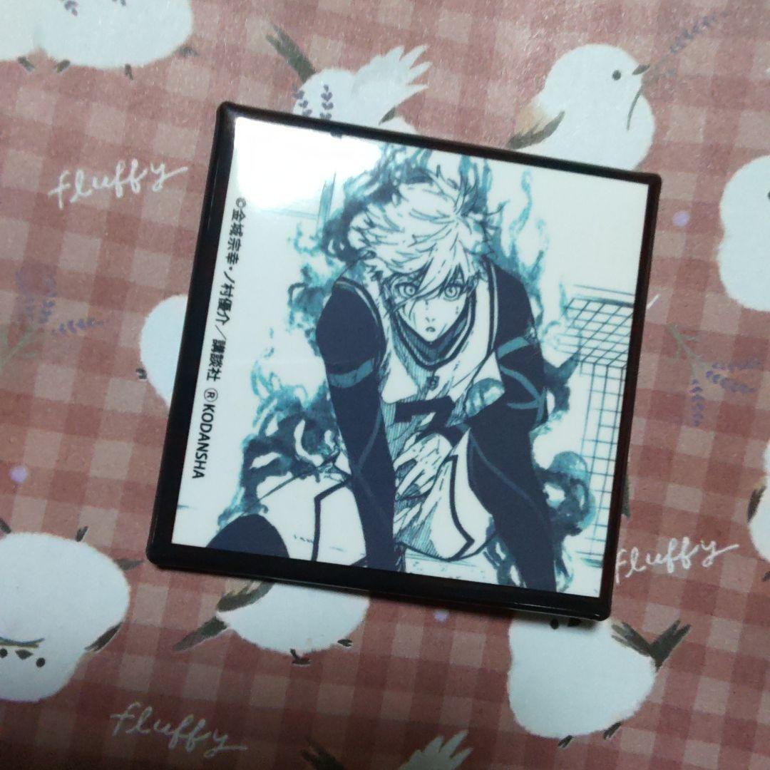 凪　凪誠士郎　凪　誠士郎　スクエア　缶バッジ　ブラインド　ブルーロック　ブルロ