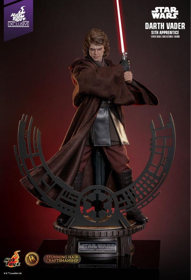 早い者勝ち Hottoys Anakin (Artisan Edition)
