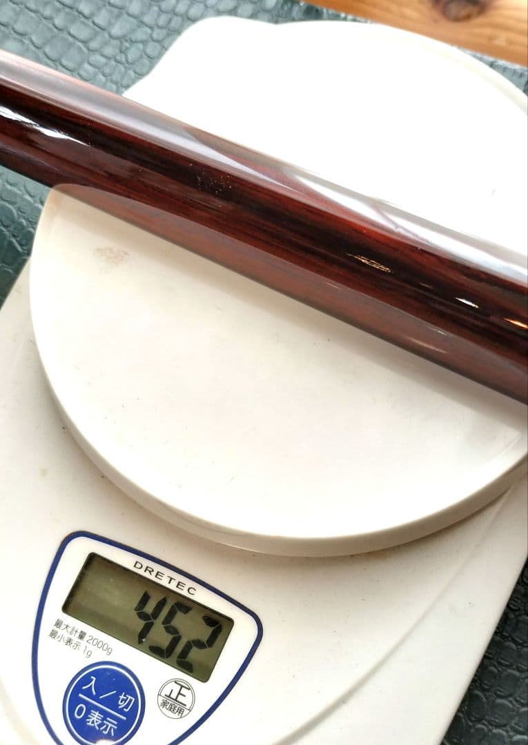 三線 黒檀 本皮一枚張りカマゴン 知念大工型