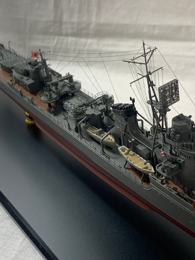 ウェーブ1/350駆逐艦冬月 完成品