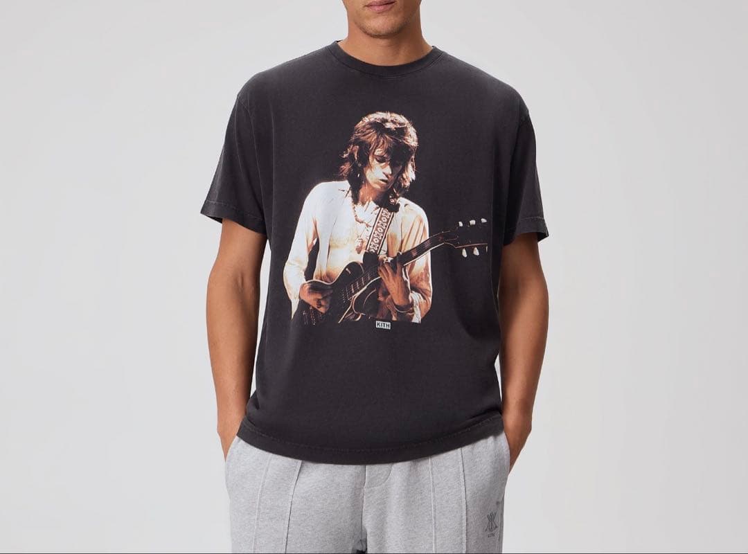 KITH FOR THE ROLLING STONES フォトビンテージTシャツ