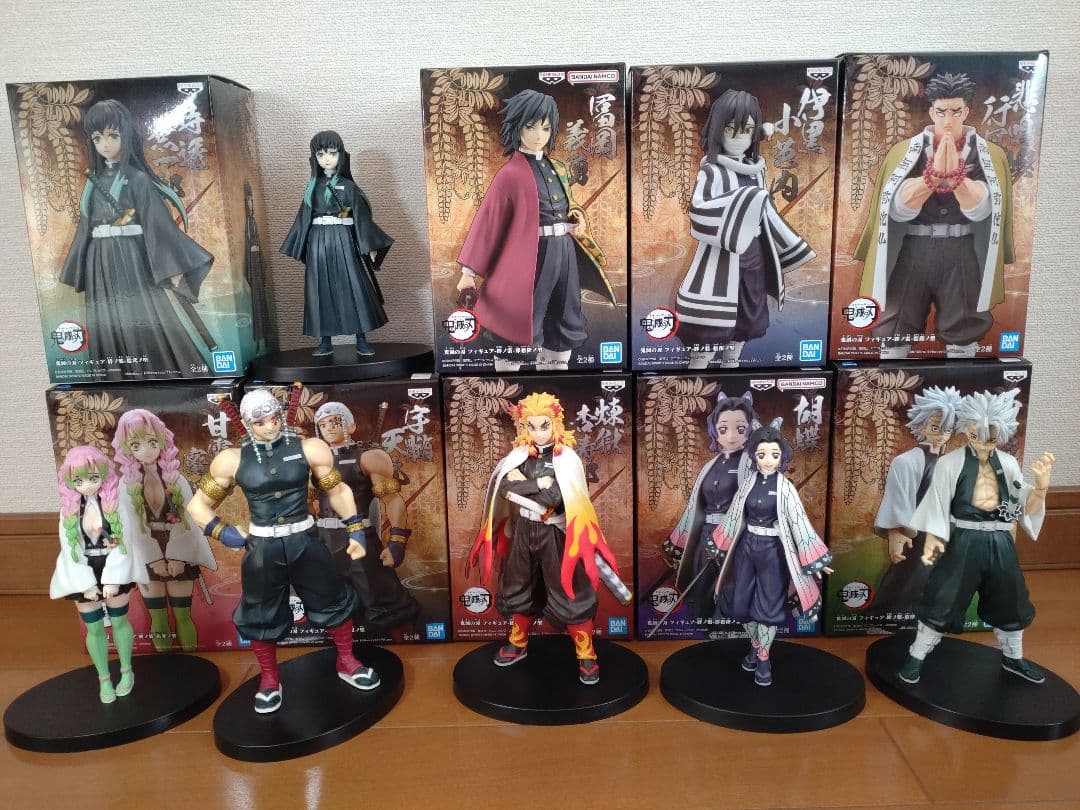鬼滅の刃 柱　フィギュアセット