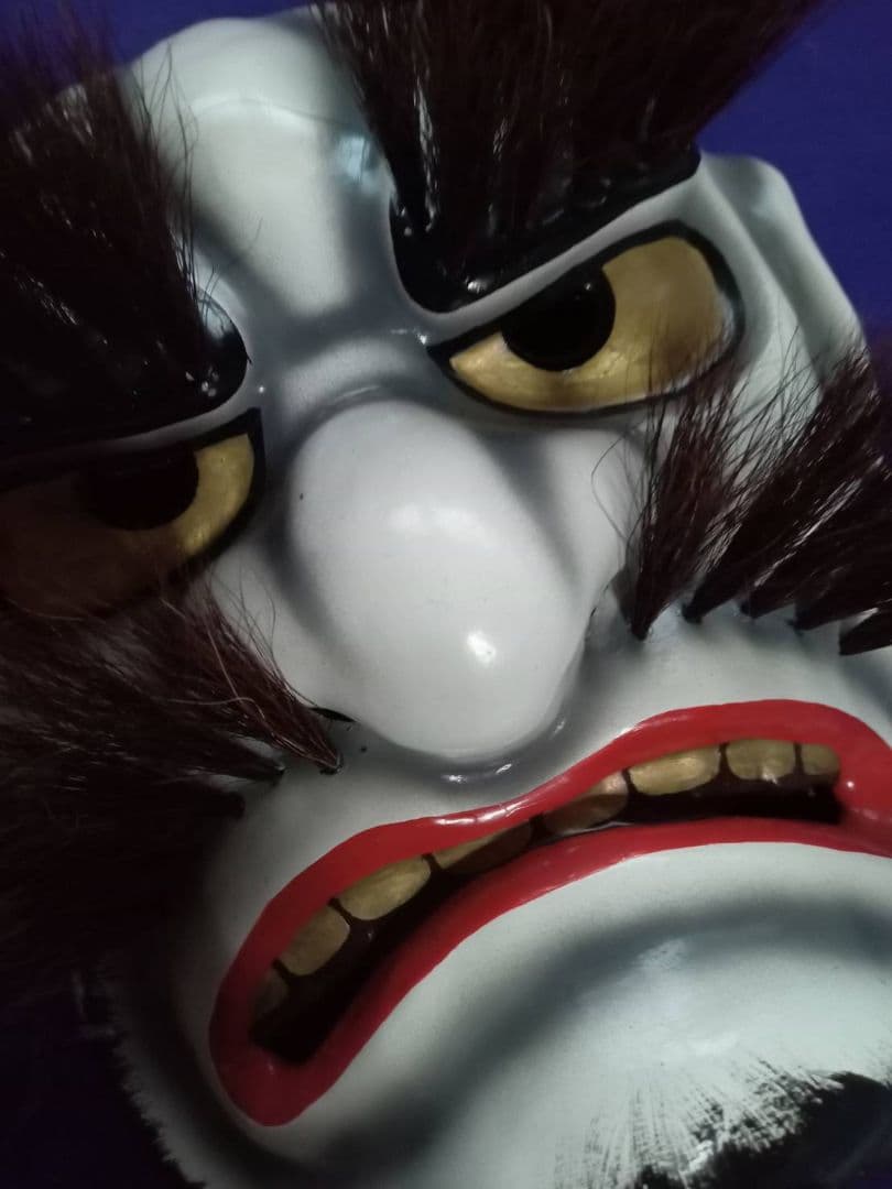 【専用】神楽面　伝統工芸　須佐之男命　スサノオノミコト　石見神楽面　芸北