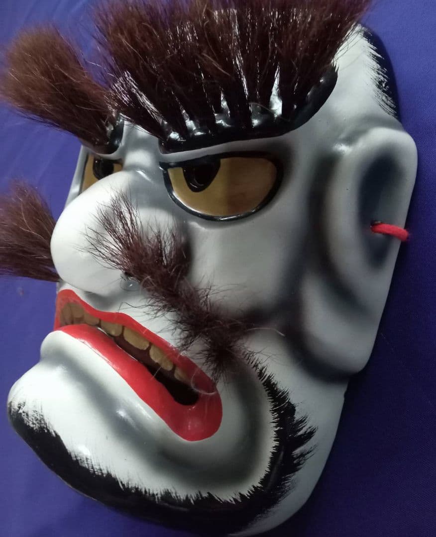 【専用】神楽面　伝統工芸　須佐之男命　スサノオノミコト　石見神楽面　芸北