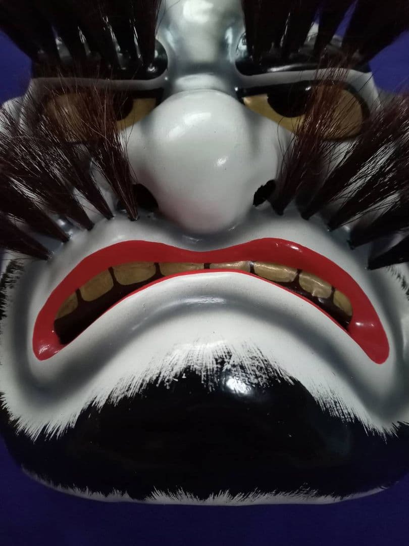 【専用】神楽面　伝統工芸　須佐之男命　スサノオノミコト　石見神楽面　芸北