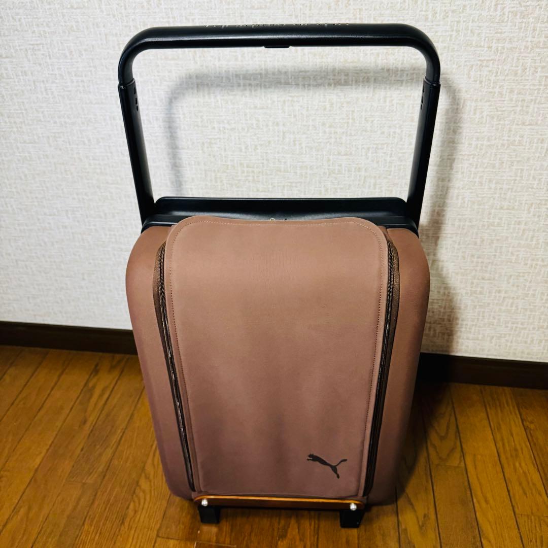 PUMA プーマ　キャリーケース　スーツケース　ブラウン