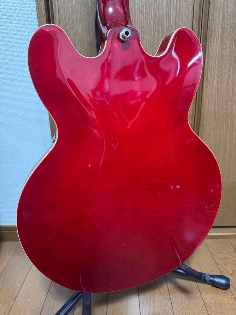 Epiphone ES-335 Dot Cherry【ストラップ・ケース付属】