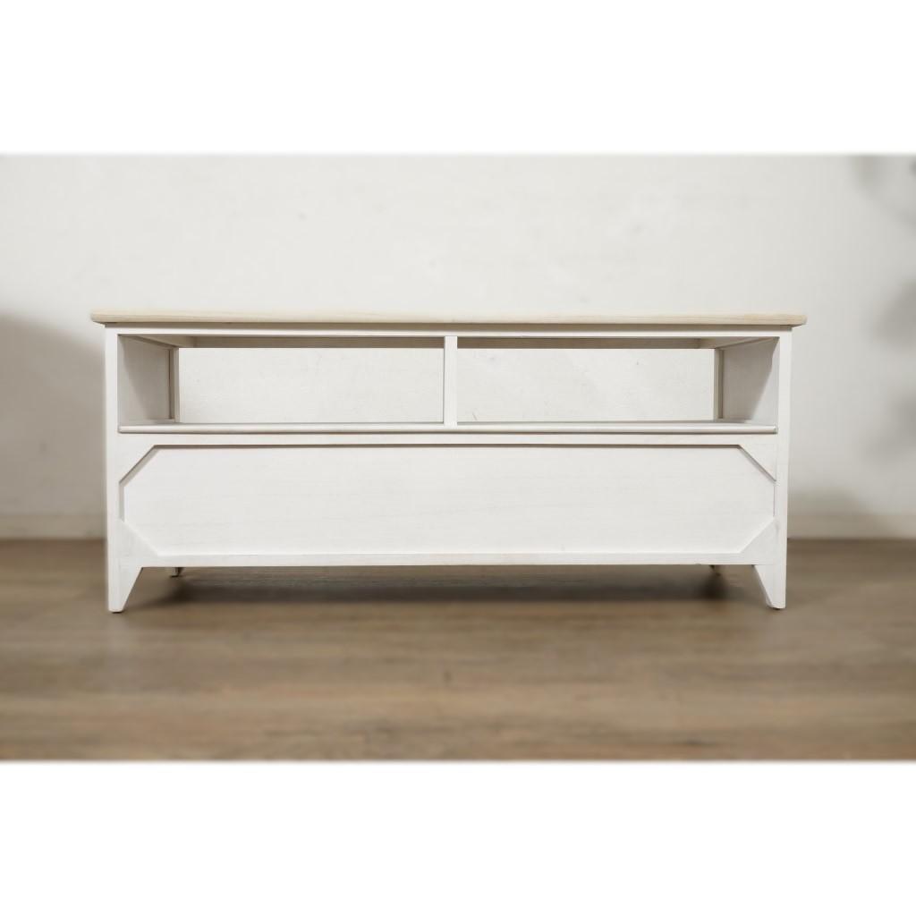 【新品】アンティークホワイト　テレビ台 ナチュラル　アウトレット