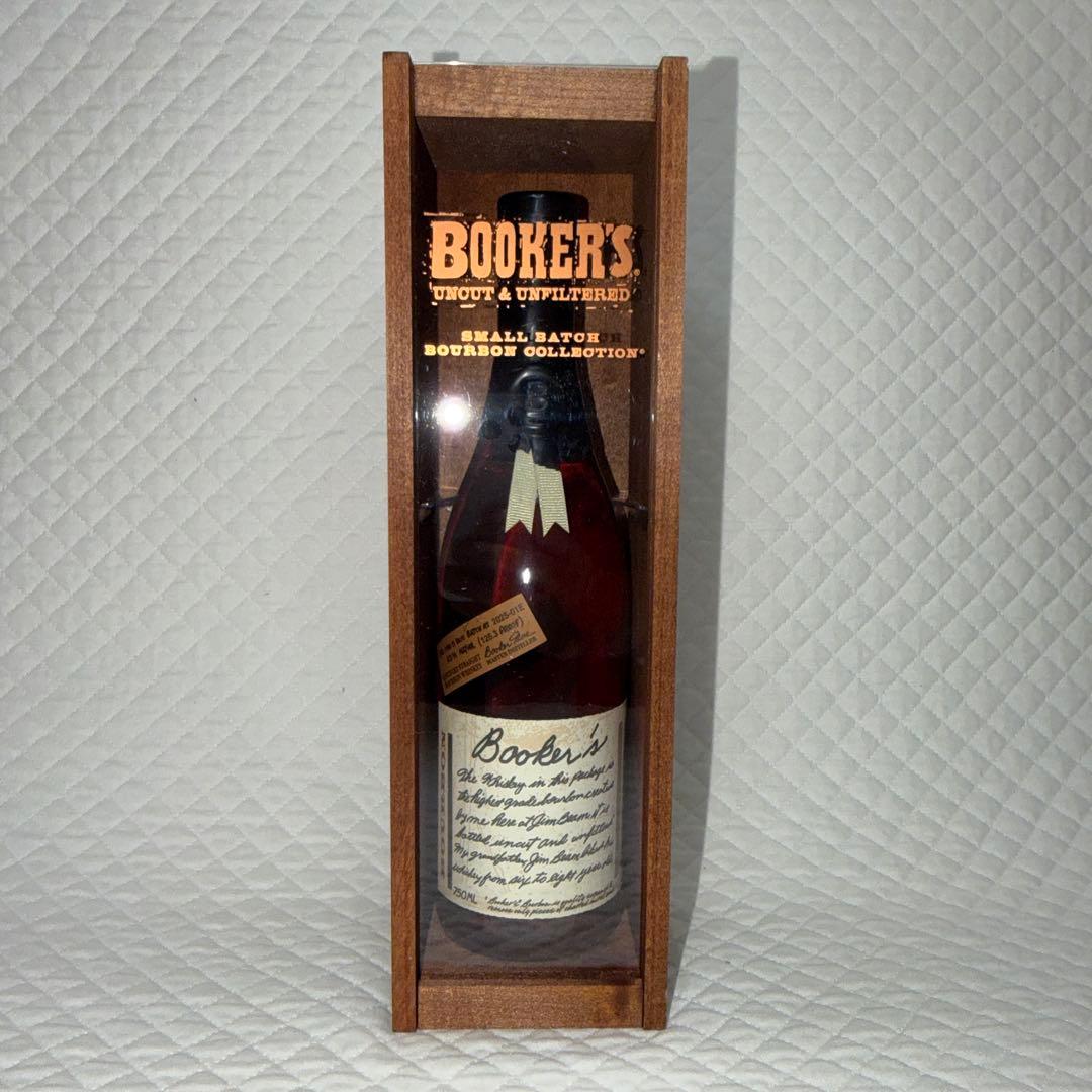 ☆ブッカーズ 2025 バーボンウイスキー 750ml 専用木箱入り☆