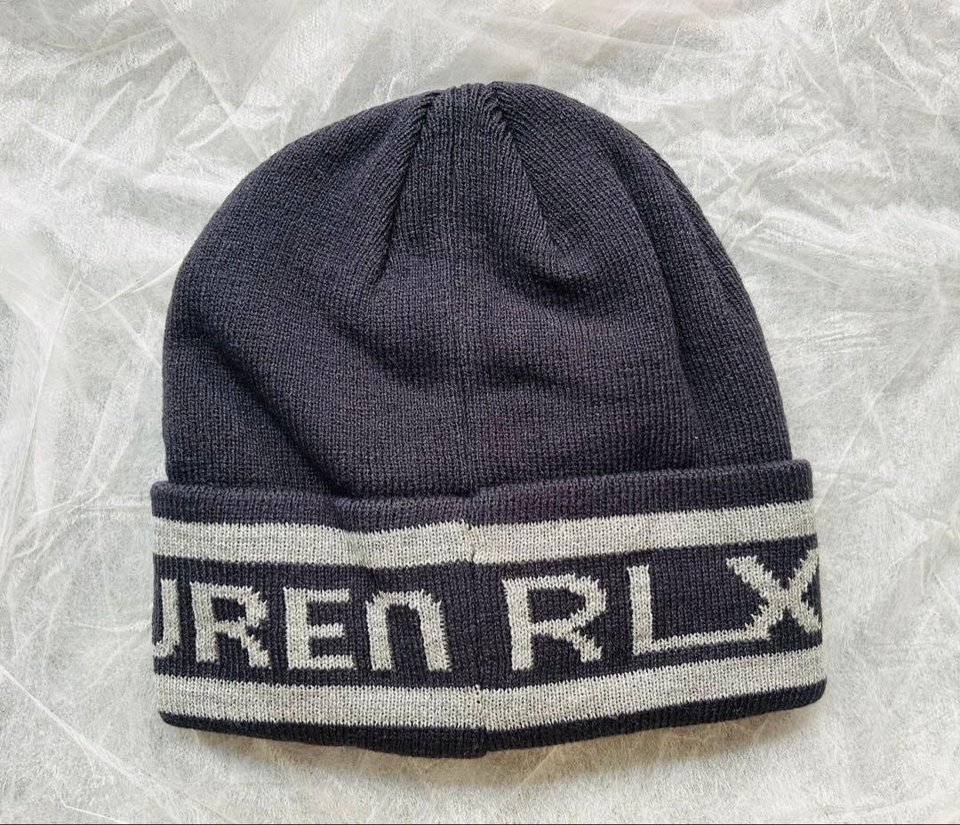 ［新品・未使用］ RALPHLAUREN RLX 《 ニット帽 》 タグ付