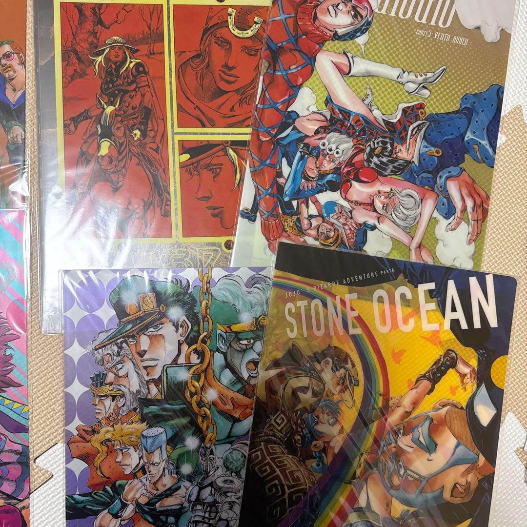 ジョジョの奇妙な冒険 クリアファイル ジョジョ展　チャーム