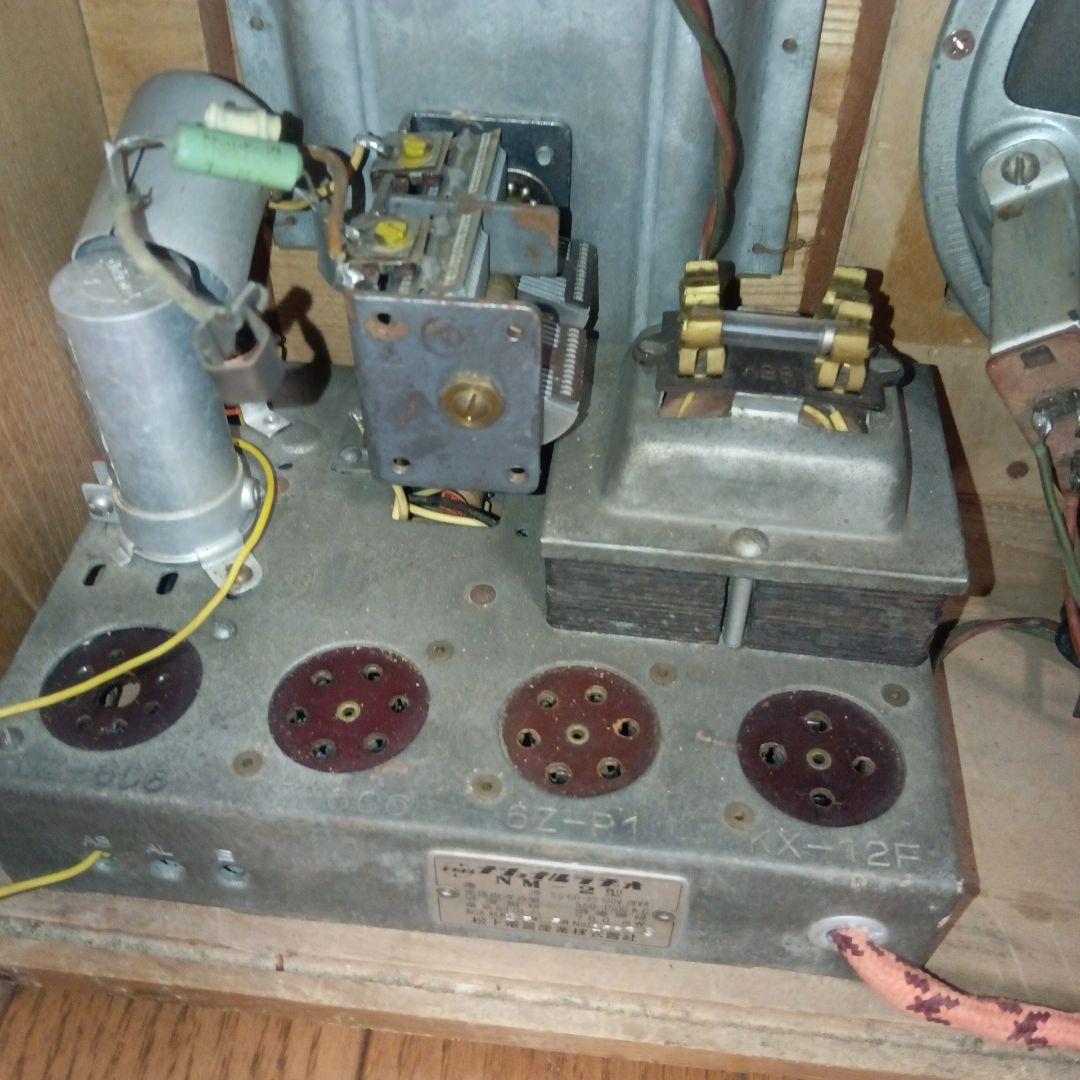 ナショナル 真空管ラヂオ 木製