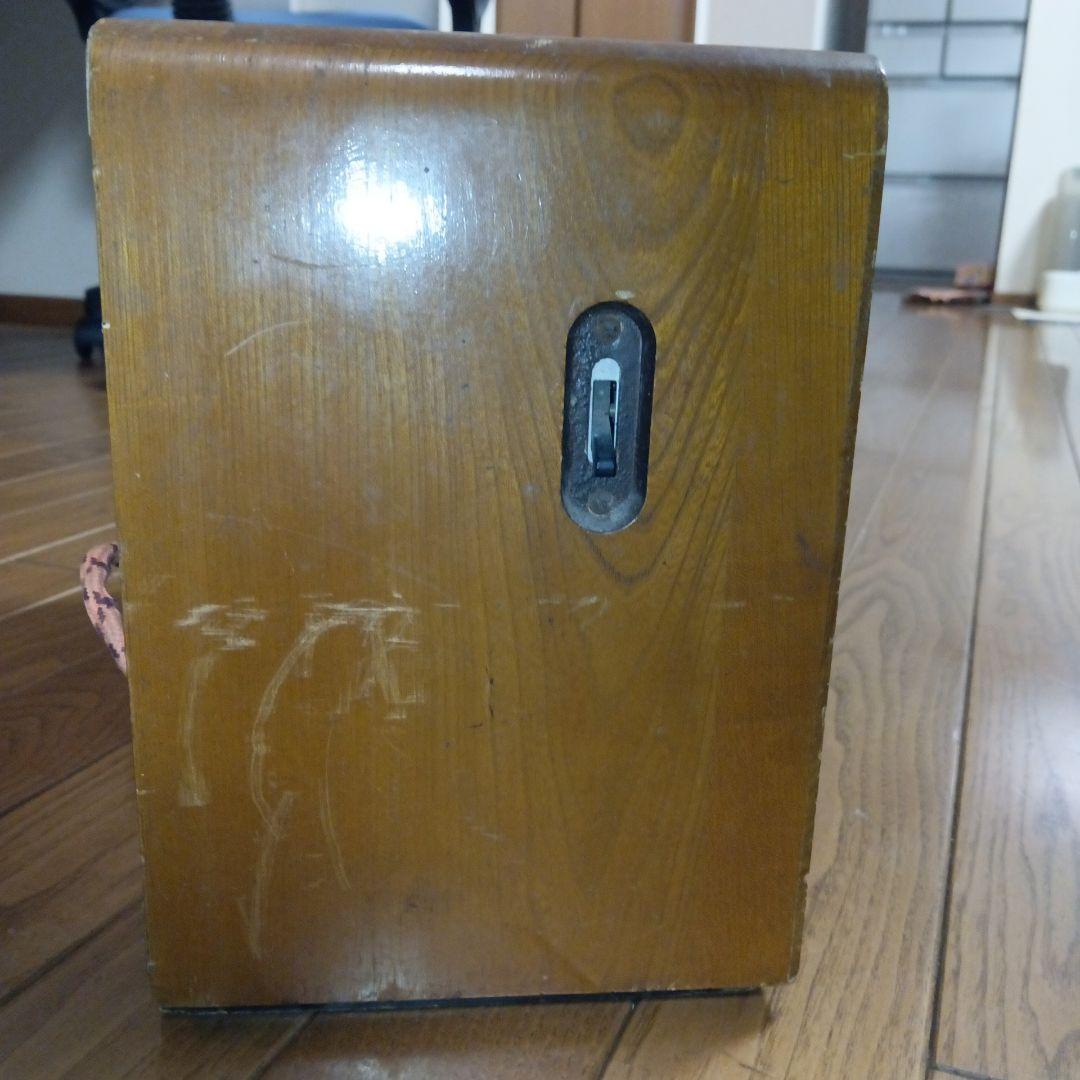 ナショナル 真空管ラヂオ 木製