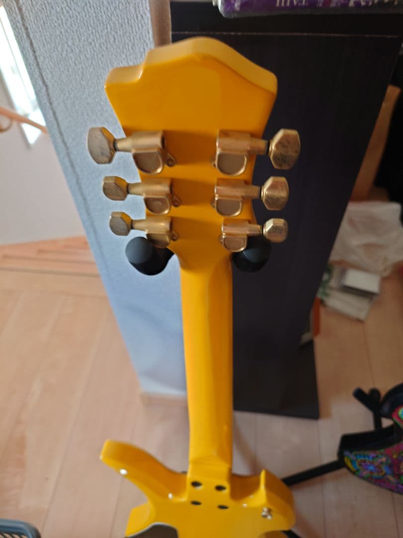 hide イエローハート　当時の付属ケース付き