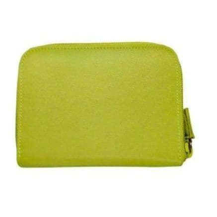 かこ様新品未使用PRADA プラダ折り財布　二つ折りジップウォレットナイロン黄緑