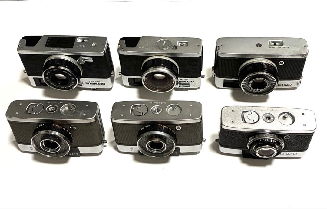 オリンパス PEN・EE、EES、35ED、35RC- 2他　カメラ6台セット