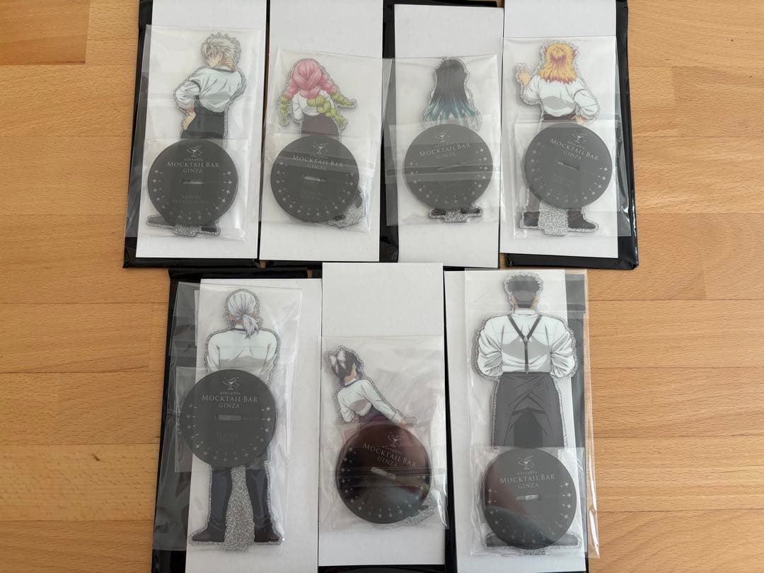 鬼滅の刃　モクテルバー銀座　両面アクリルスタンド　まとめ売り