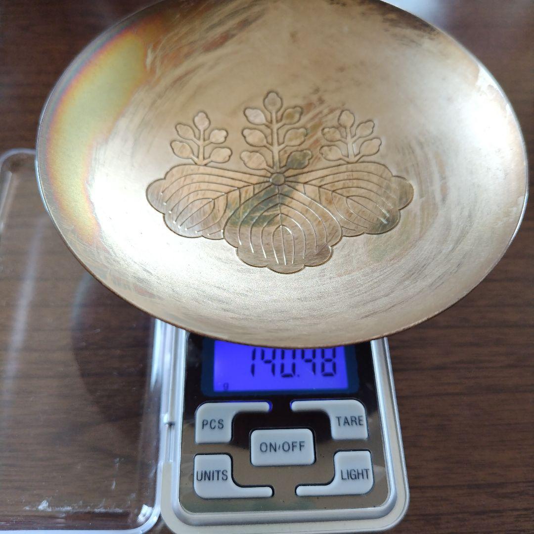 純銀杯　銀盃　シルバー1000　140ｇ