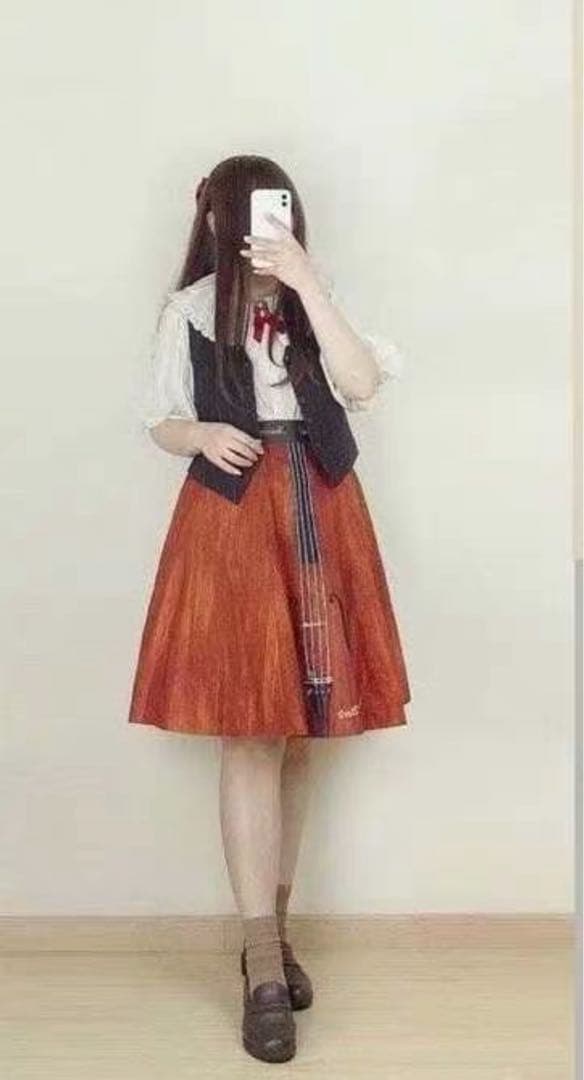 Innocent World スカート バイオリン柄 ベスト 楽器柄